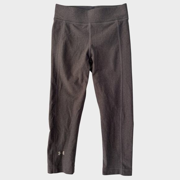 Under Armour Compression Small Capri Leggings Gray - Picture 1 of 6